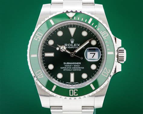 Rolex submariner green black